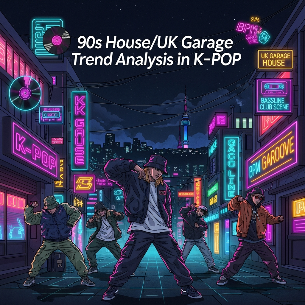 Análisis de tendencias: House y UK Garage de los 90 en el K-POP